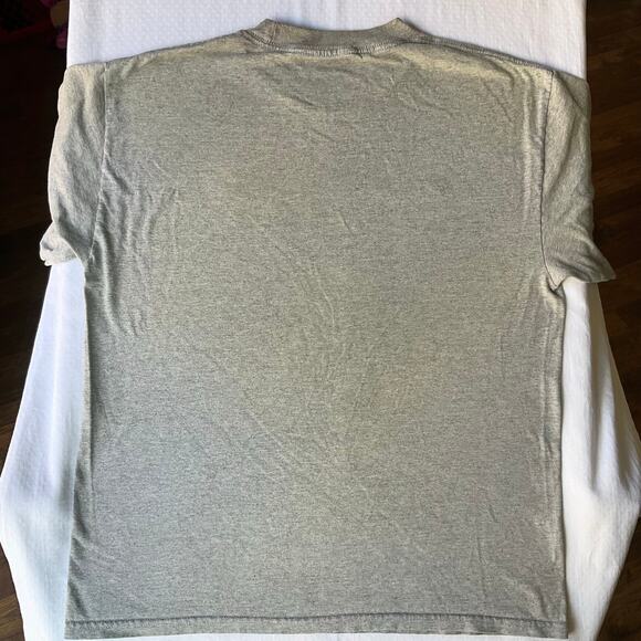 Lifestyle Classics Men’s Short Sleeve T-shirt size L, Gray, Wanted Fish Catchers - Picture 7 of 9